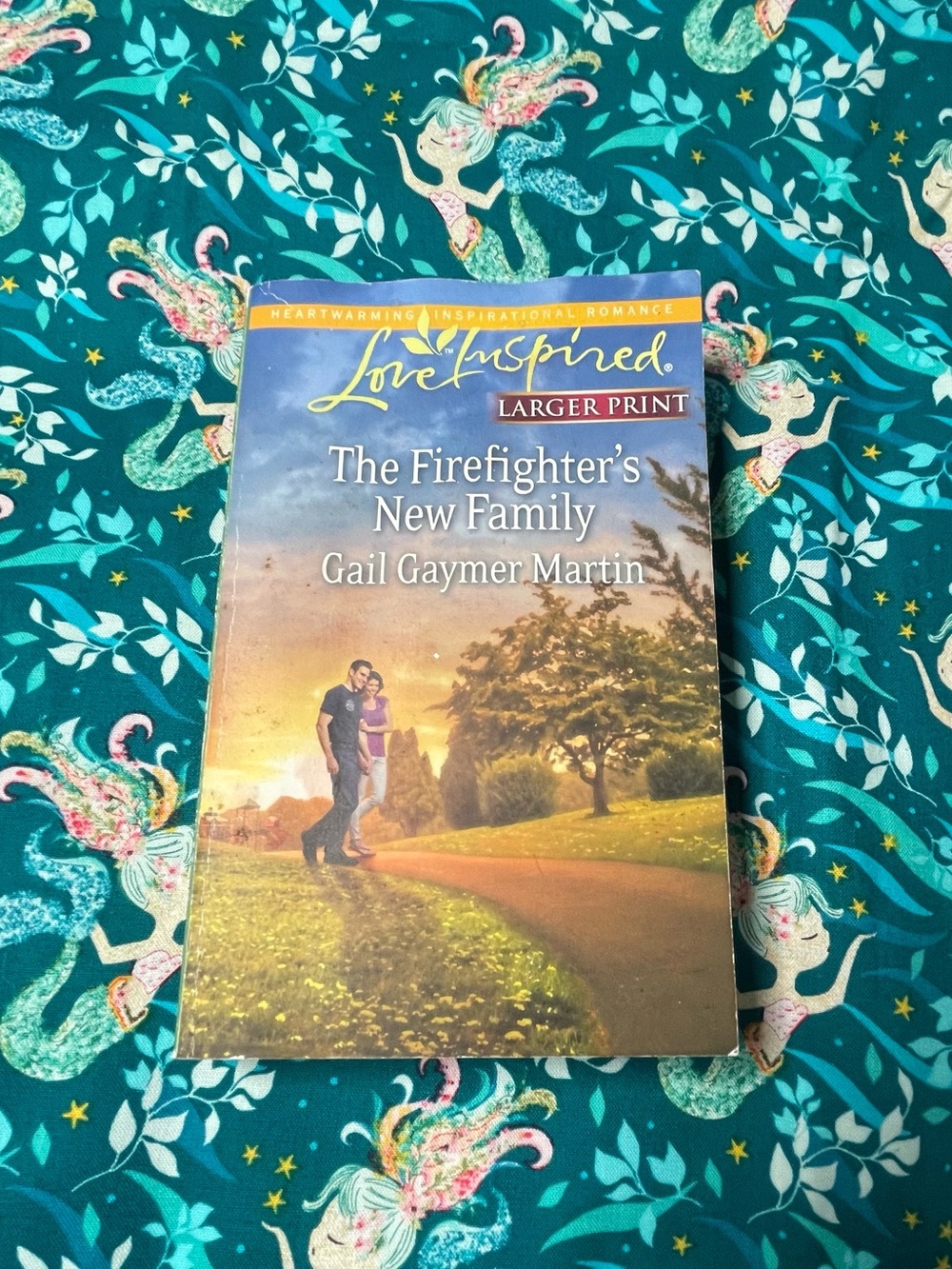 The Firefighter's New Family Romance Novel ~ Paperback book
